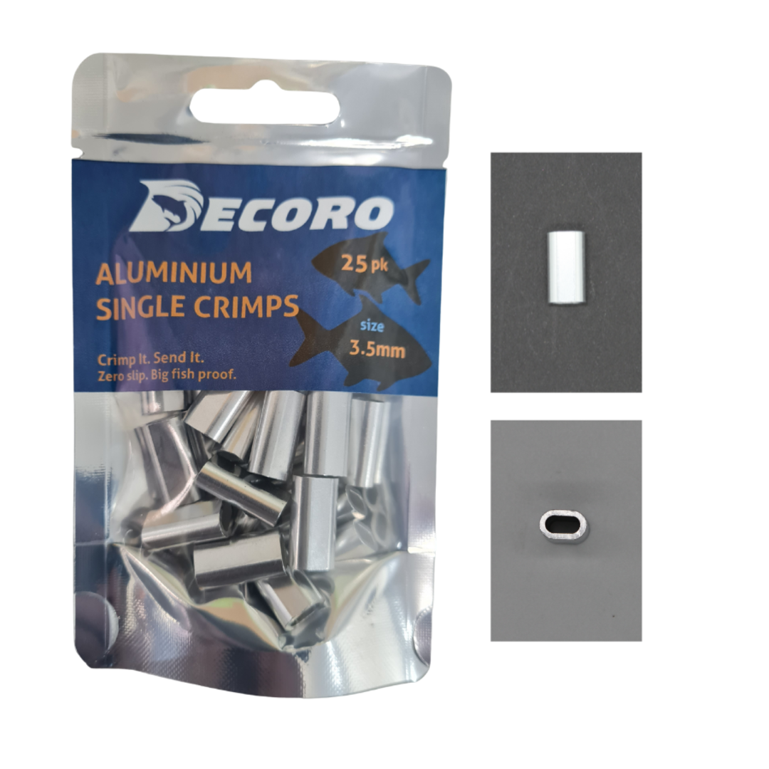 Single Sleeve Aluminium Crimps image 2